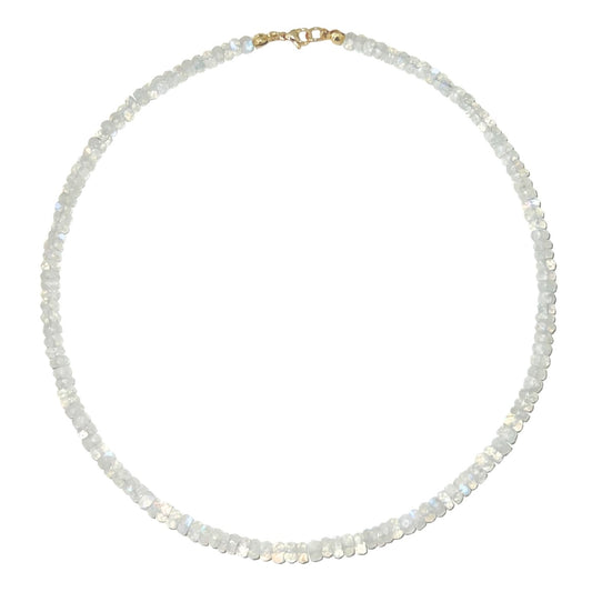 Rainbow Moonstone Necklace