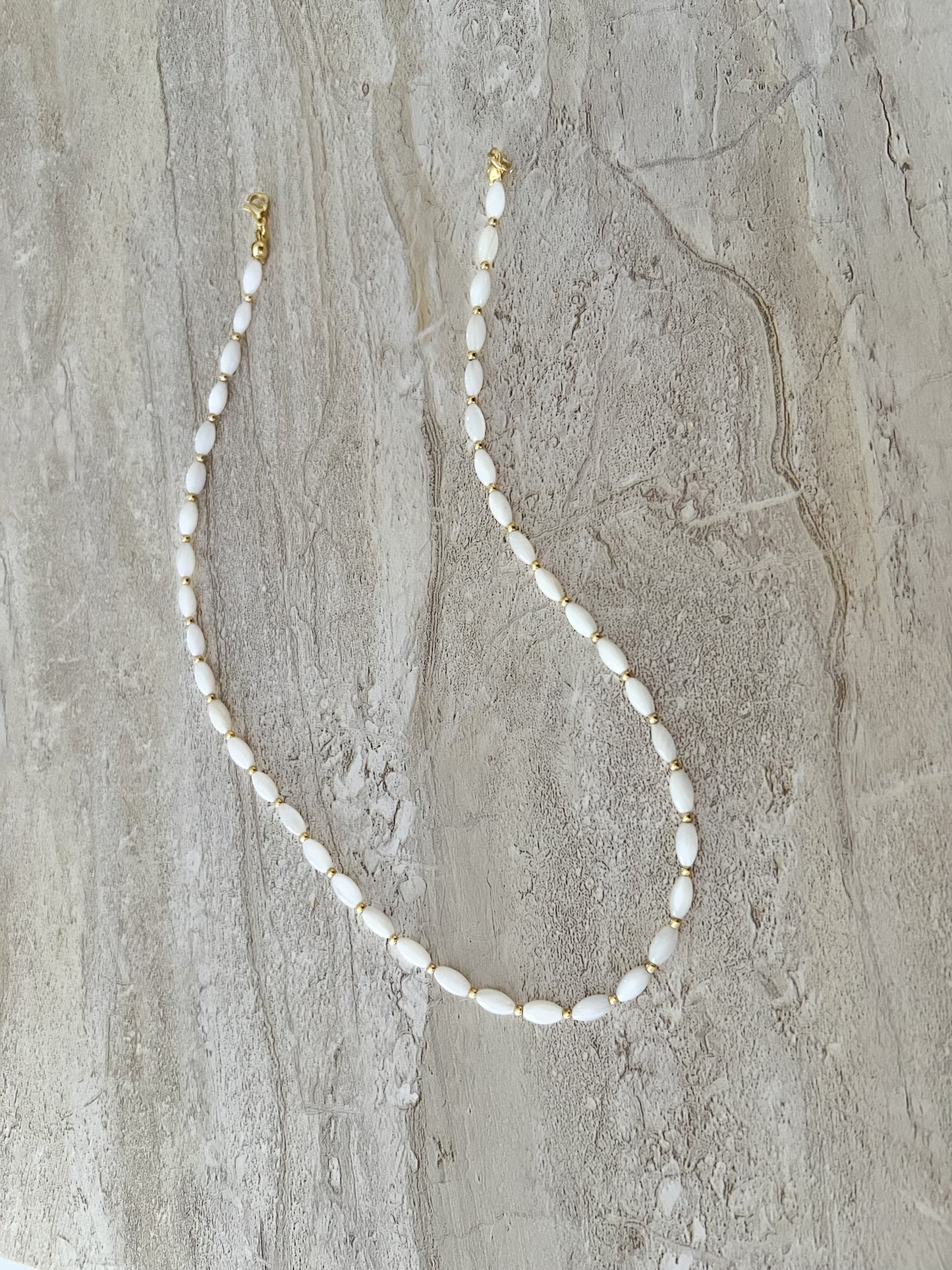 White Shell Necklace