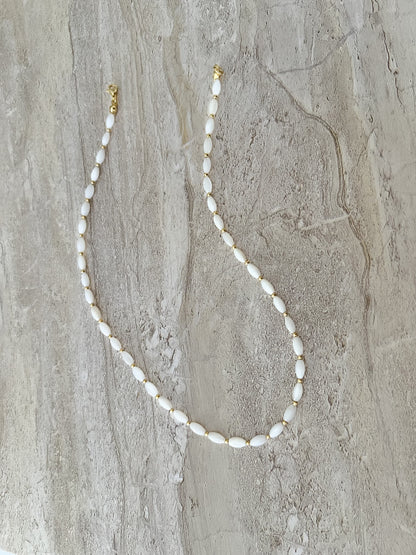 White Shell Necklace